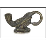 Pelican-shaped candlestick