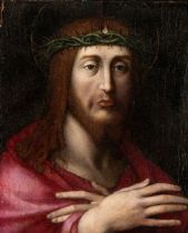 Seguace lombardo di Leonardo da Vinci, XVI secolo The Man of Sorrows