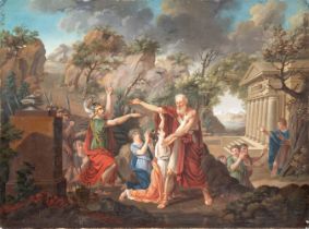 Artista neoclassico, primi decenni del XIX secolo Scene from Antigone by Sophocles