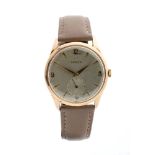 ZENITH: men's 18K gold wristwatch