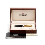 AURORA: fountain pen with 14K nib