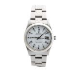 ROLEX Oyster Perpetual Date: Steel wristwatch ref. 1500, 1981