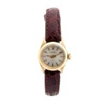 ROLEX: 18K gold ladies' wristwatch ref. 6618, 1967