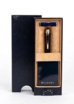 BVLGARI: fountain pen, 18k gold nib, 1990s