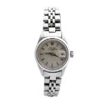 ROLEX: Ladies' steel wristwatch ref. 6916, 1972