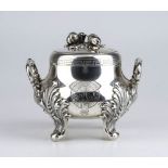 French silver sugar bowl, Paris circa 1840, mark of JEAN FRANCOIS VEYRAT, import Turin