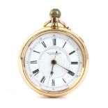 FATTORINI & SONS: English 1/5 centre seconds chronograph pocket watch – Bradford, late 19th century