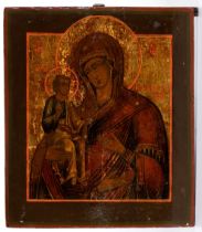 Russian icon depicting Our Lady of the Three Hands Late 19th century