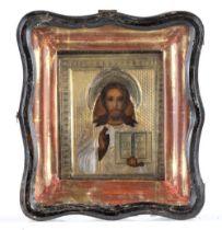 Russian icon depicting Christ Pantocrator Late 19th century