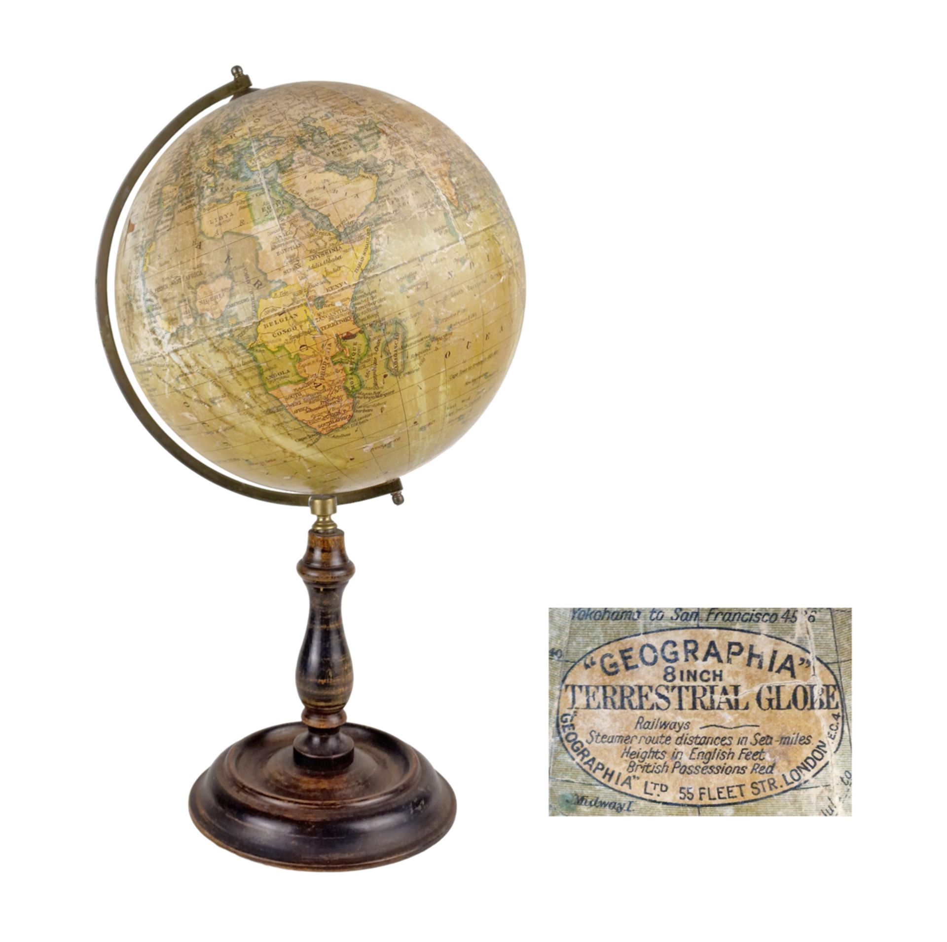 GEOGRAPHIA Ltd., ANGLETERRE ca. 1900