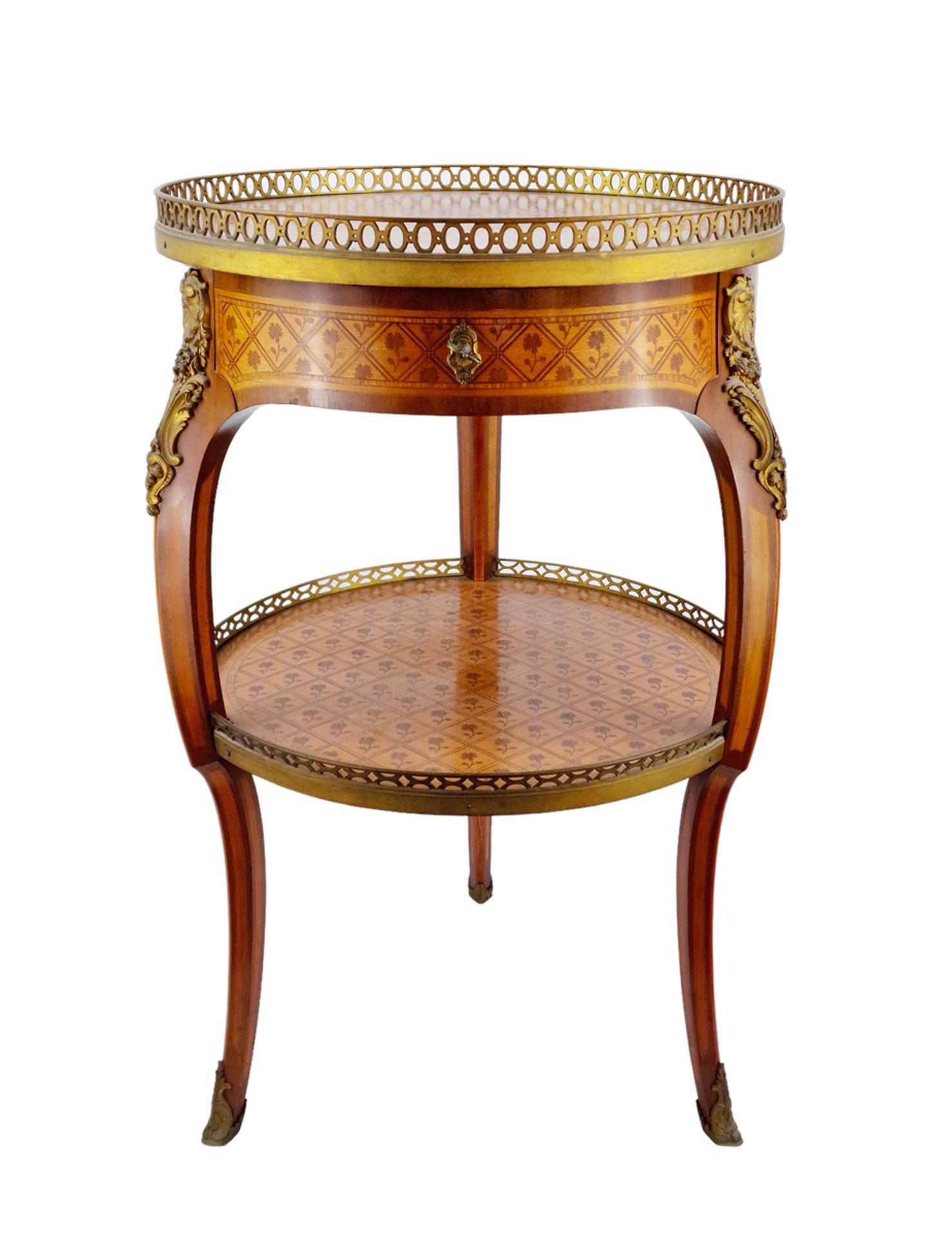 GUERIDON DE STYLE LOUIS XV