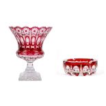 COUPE OVERLAY ROUGE ATTRIBUE A BACCARAT