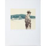 MARTIN GALE (B.1949) King of The Mountain Etching, 22 x 26.5cm Edition 9/100 Signed and