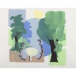 Mary Fraser (21st Century) Picnic and Evening, a pair Screen print, 46 x 59cm (18 x 23¼") Signed