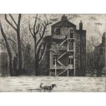 Charlie Cullen Geraldine Square Etching, 18 x 24cm Edition 2/20 Signed, inscribed and dated