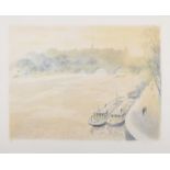 Continental School 20th Century River Sein Lithograph, 43 x 54cm (17 x 21¼") Numbered 131/250