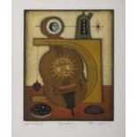 Patrick O'Donoghue Pendulum Lithograph, 50 x 62cm Signed Artists Proof