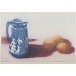 Ruth O'Donnell (20th Century) Blue Jug and Oranges Lithograph, 44 x 63cm (17¼ x 24¾") Signed