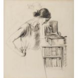 Margaret Clarke RHA (1888-1961) Study of Julia Graphite, 43 x 39cm Signed