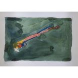 Sarah Walker (20th Century) Untitled Watercolour 12 x 7cm Signed & dated '94 Provenance: