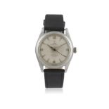 A STAINLESS STEEL OYSTER PRINCE WRISTWATCH, BY TUDOR, CIRCA 1950, self-winding movement,