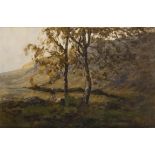 Nathaniel Hone RHA (1831 - 1917) Landscape with Figures under Trees Oil on canvas,