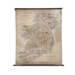 RICHARD GRIFFITH, A LARGE GENERAL MAP OF IRELAND 1855, to accompany the report of railway