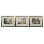 A SET OF FOUR SPORTING PRINTS Partridge Shooting I & II; Grouse Shooting; Pheasant