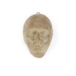 SÉAMUS MURPHY RHA (1907 - 1975) Death Mask of Patrick Kavanagh Plaster cast, 29cm long Signed