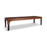 COFFEE TABLE A rosewood reversible topped coffee table, c.1960. 141 x 46 x 32cm(h)