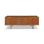 TOM ROBERTSON A teak 'Dunbar' sideboard by Tom Robertson for A.H. McIntosh, four drawers with two