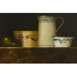 Martin Mooney (b. 1960) Still Life With Cup Oil on board, 32 x 49cm (12½ x 19¼") Signed with