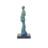 Tim Morris Standing Form Painted bronze, 30cm high (11¾") Stamped with initials 'T M'