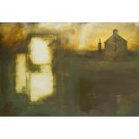 Hughie O'Donoghue RA (b. 1953) Memory of The House - Barraduff Oil on canvas, 105 x 155cm (41¼ x