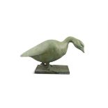 Vadim Tuzov (b.1964) Goose Bronze, 23 x 65 x 36cm (h) (9 x 25½ x 14¼") Signed and numbered 2/3