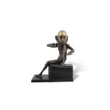 Rowan Gillespie (b.1953) Devil's Advocate Bronze, 33cm high (13") Signed, numbered 4/9 and dated