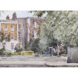 TOM NISBET Waterloo Road Watercolour, 27 x 37cm Signed