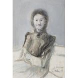 JACK DONOVAN (1934-2014) Lady Watercolour, 27 x 18cm Signed and dated 1973