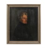 19TH CENTURY SCHOOL A presumed Portrait of Cardinal John Henry Newman, quarter length,