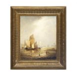 FRENCH SCHOOL (19TH CENTURY) Harbour scenes A pair, oils on canvas, 30.5 x 25.5 One signed