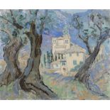 Letitia Marion Hamilton RHA (1878-1964) The Monastery, Valdemora Oil on canvas, 50.5 x 60.