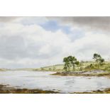 Frank Egginton RCA FIAL (1908 - 1990) Sketrick, Strangford Lough (1966) Watercolour,