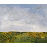 Charles Brady HRHA (1926 - 1997) Monatrim Oil on canvas, 38 x 46cm (15 x 18") Signed and