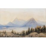 Andrew Nicoll RHA (1804 - 1886) Lower Lake, Glengariff Watercolour, 40 x 54cm (15¾ x