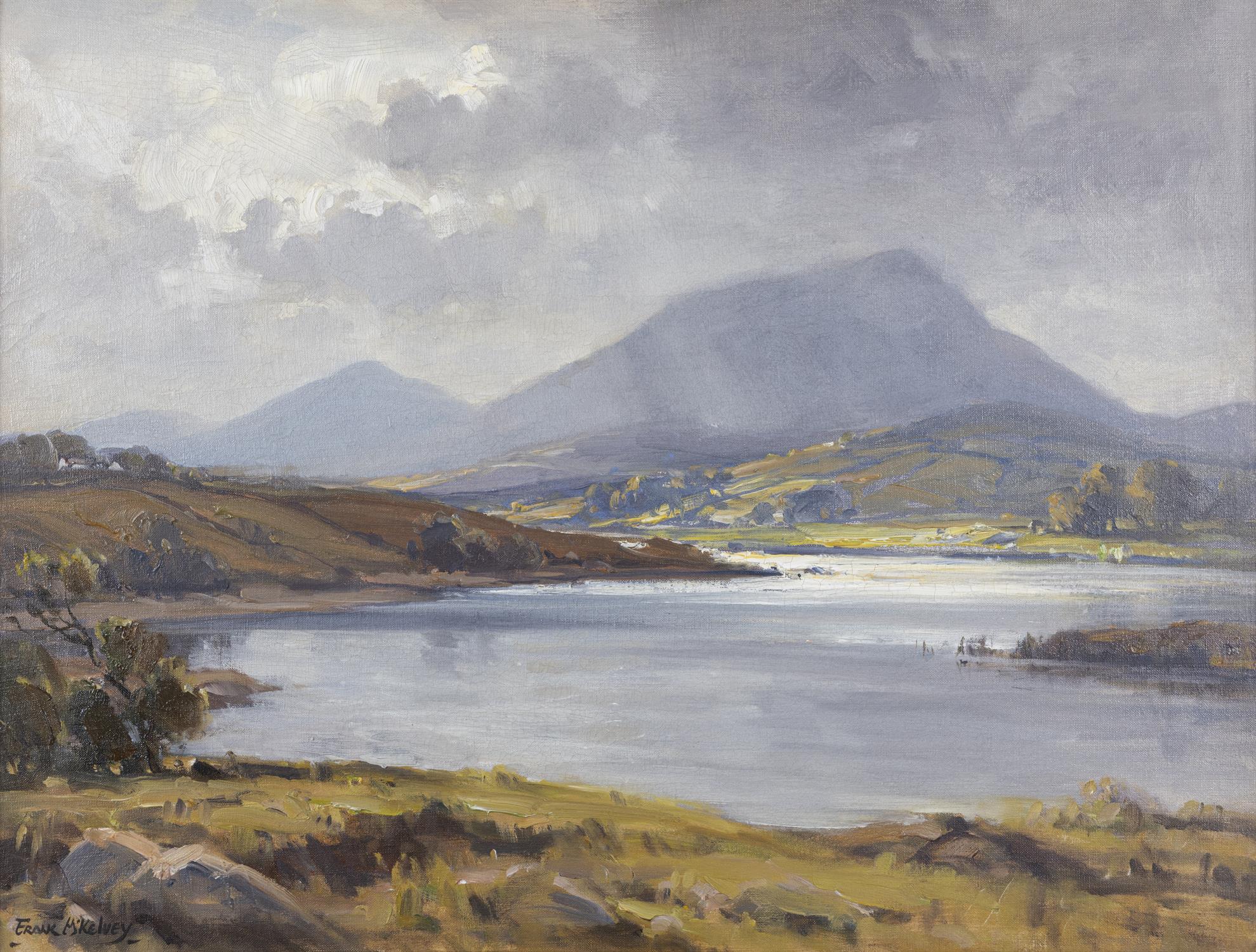 Frank McKelvey RHA (1895-1974) Muckish from Lackagh, Co. Donegal Oil on canvas,