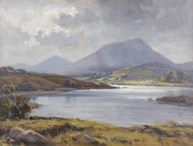 Frank McKelvey RHA (1895-1974) Muckish from Lackagh, Co. Donegal Oil on canvas,