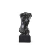 Rowan Gillespie (b.1953) Torso Bronze 36cm high (14¼") including base Edition 5/9 Signed and