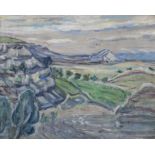 Grace Henry HRHA (1868-1953) The Burren (1935) Oil on canvas, 40.6 x 50.8cm (16 x