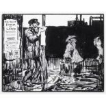 Jack Butler Yeats RHA (1871-1957) Illustration to ‘Blow, Bullies, Blow (Halliards Chanty)’