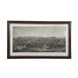 AFTER F. REYNOLDS The Royal Agricultural Show of Ireland 1871 Black and white autotype by Thomas
